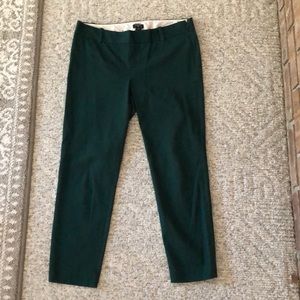 J. Crew hunter green Winnie pants